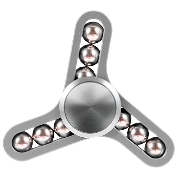 Spinner Fidget Toys Mini Bile Silver photo 1 Spinner Fidget Toys Mini Bile Silver photo 1