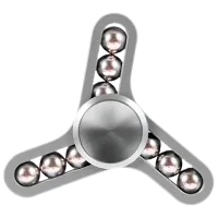 Спиннер Fidget Toys Мини-шары Серебристый