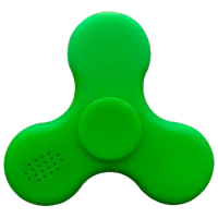 Spinner Fidget Toys cu Bluetooth Green