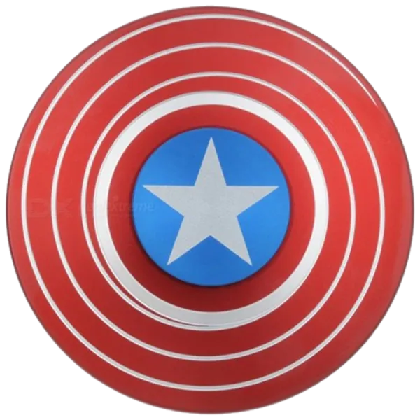 Spinner Fidget Toys Captain America Red photo 1 Spinner Fidget Toys Captain America Red photo 1
