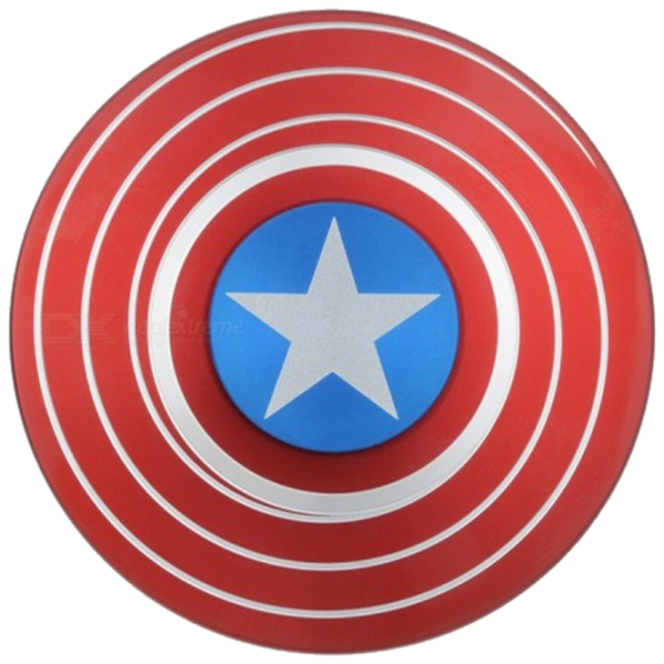 Spinner Fidget Toys Captain America Red photo 1 Spinner Fidget Toys Captain America Red photo 1