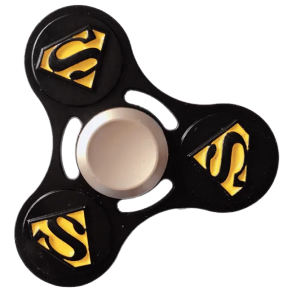 Spinner Fidget Toys Super Man Black photo 1 Spinner Fidget Toys Super Man Black photo 1