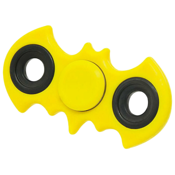 Спиннер Fidget Toys Бэтмен Желтый photo 1 Спиннер Fidget Toys Бэтмен Желтый photo 1