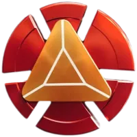 Спиннер Fidget Toys Железный человек Красный