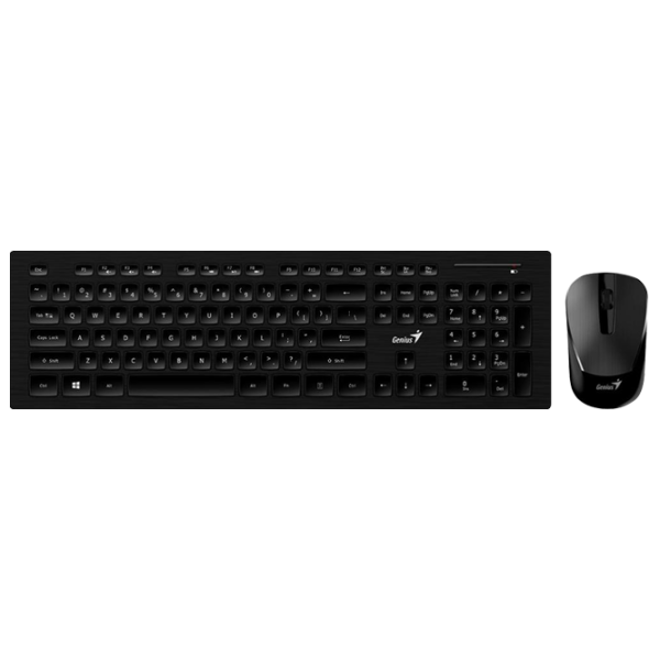 Tastatură Genius SlimStar 8008 Fără fir/ Black photo 1