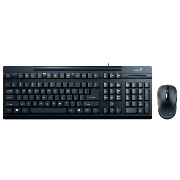 Set Genius KM-130 Cu fir/ Black photo 1