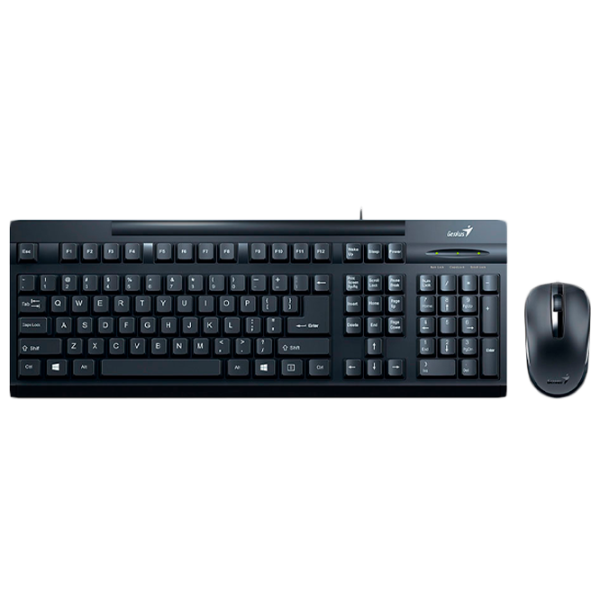 Set Genius KM-130 Cu fir/ Black photo 1