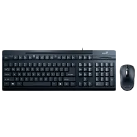 Набор Genius KM-130 Проводная/ Черный
