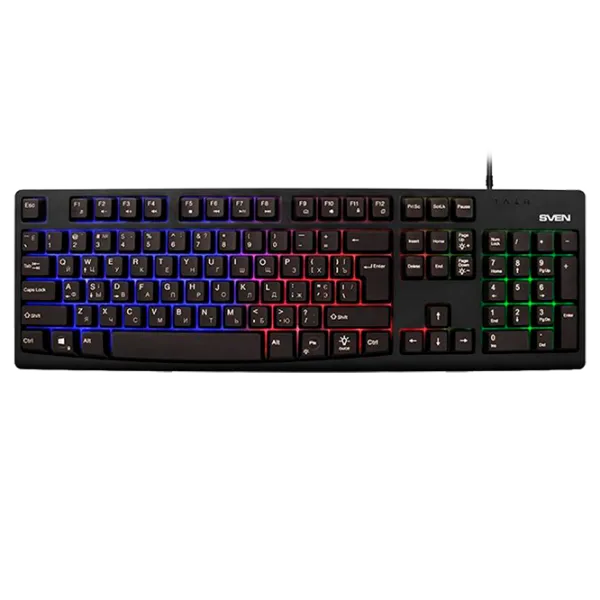Клавиатура Sven Comfort KB-C7100 EL Проводная / Черный photo 1