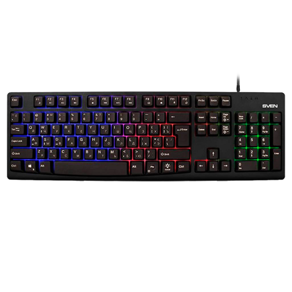 Клавиатура Sven Comfort KB-C7100 EL Проводная / Черный photo 1