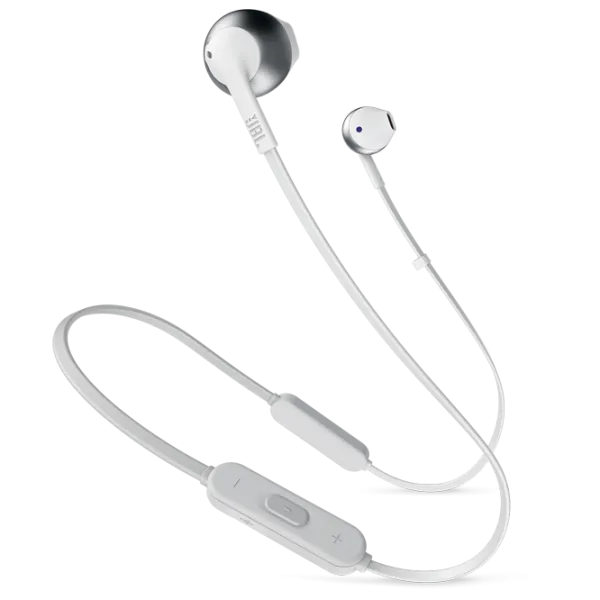 Наушники JBL T205BT Серебристый Беспроводные/ Спорт photo 1