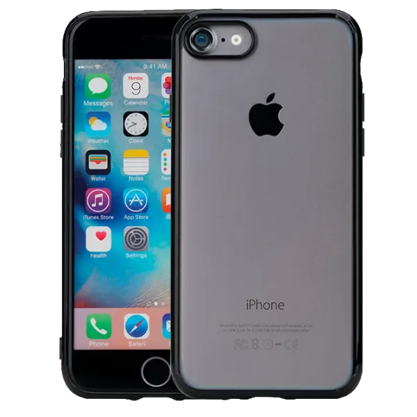 Husa Apple iPhone 7/8 Rock Back/ TPU/ Black photo 1