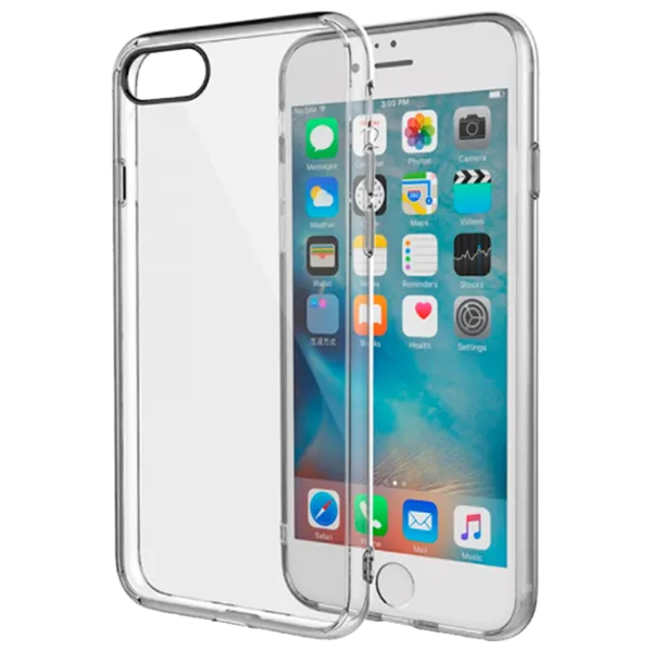 Husă pentru smartphone Apple iPhone 7/ 8 Rock/ Back/ TPU/ White photo 1 Husă pentru smartphone Apple iPhone 7/ 8 Rock/ Back/ TPU/ White photo 1
