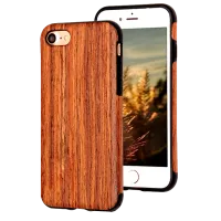 Husa Apple iPhone 7/8 Plus Rock Back/ TPU/ Rosewood Brown