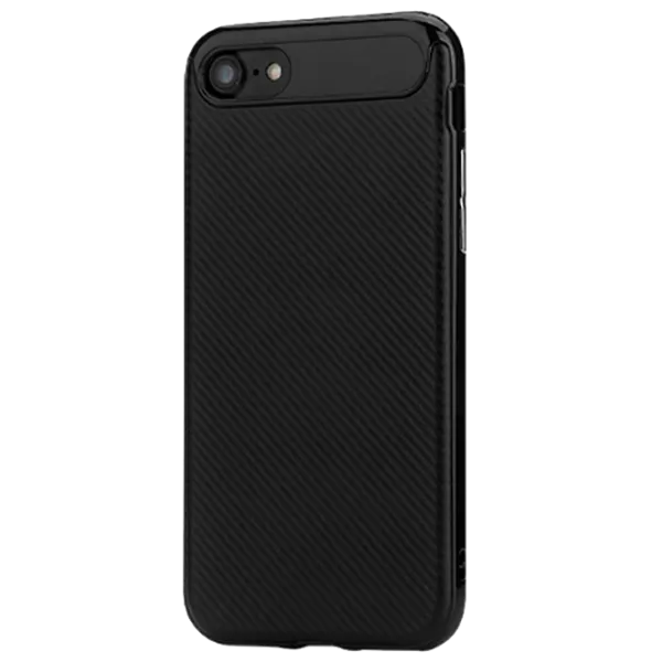 Husă pentru smartphone Apple iPhone 7 Rock/ Back/ PC/ TPU/ Black photo 1