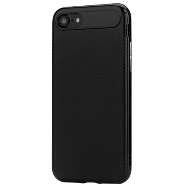 Husă pentru smartphone Apple iPhone 7 Rock/ Back/ PC/ TPU/ Black photo 1