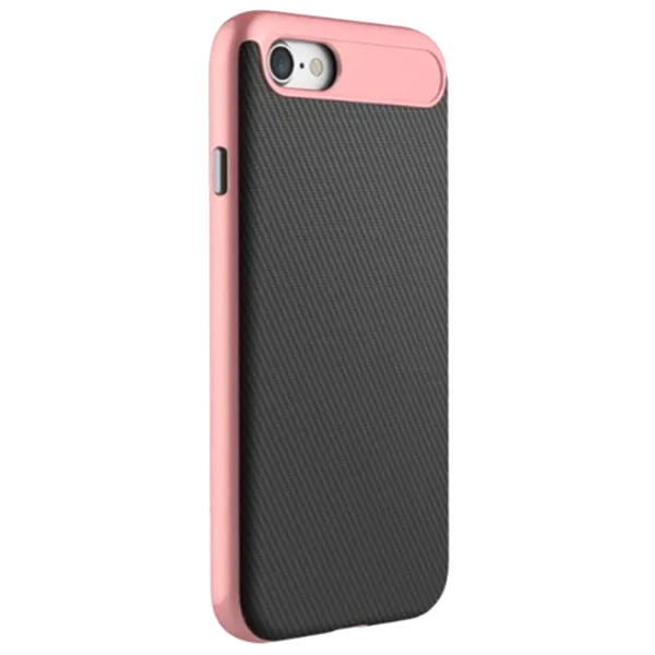 Husă pentru smartphone Apple iPhone 7 Rock/ Back/ PC/ TPU/ Rose Gold photo 1 Husă pentru smartphone Apple iPhone 7 Rock/ Back/ PC/ TPU/ Rose Gold photo 1