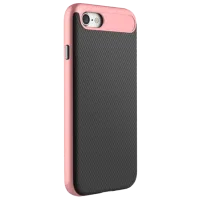 Husă pentru smartphone Apple iPhone 7 Rock/ Back/ PC/ TPU/ Rose Gold