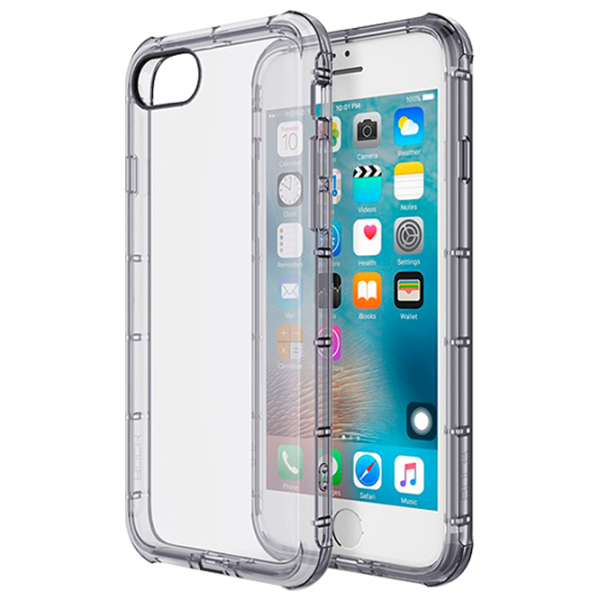 Husă pentru smartphone Apple iPhone 7 Rock/ Back/ TPU/ Transparent Black photo 1
