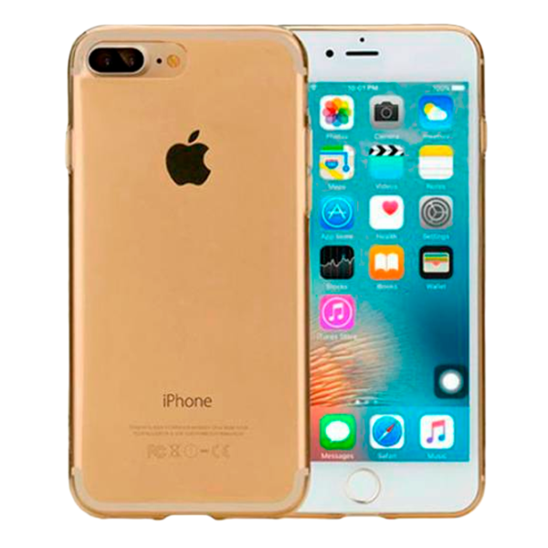 Чехол Apple iPhone 6/6S Rock Back Ultra Thin/ TPU/ Золотой photo 1