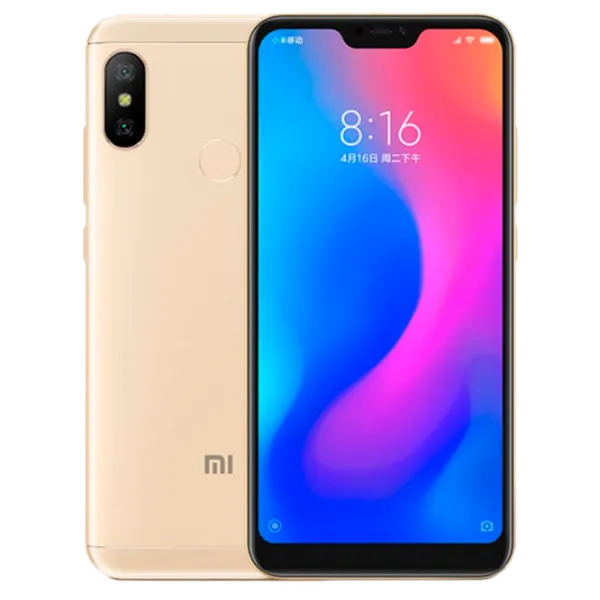 Xiaomi Mi A2 Lite 3 GB/ 32 GB/ Dual SIM/ Gold photo 1 Xiaomi Mi A2 Lite 3 GB/ 32 GB/ Dual SIM/ Gold photo 1