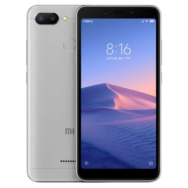 Xiaomi Redmi 6 3 GB/ 32 GB/ Dual SIM/ Gray photo 1 Xiaomi Redmi 6 3 GB/ 32 GB/ Dual SIM/ Gray photo 1