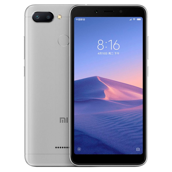 Xiaomi Redmi 6 3 GB/ 32 GB/ Dual SIM/ Gray photo 1 Xiaomi Redmi 6 3 GB/ 32 GB/ Dual SIM/ Gray photo 1