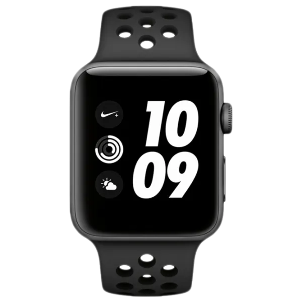 Ceas inteligent Apple Watch Series 3 Nike+ 1.65"/ MQL42/ Anthracite Black photo 1
