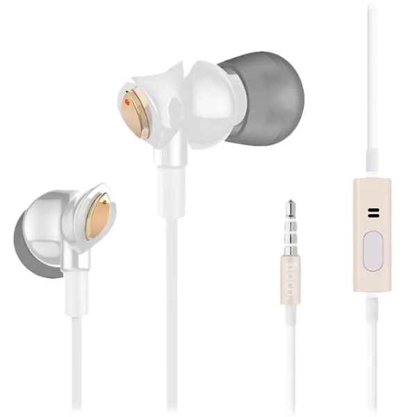 Căști Hoco HF1 Ceramic Earphone White Cu fir/ Personal photo 1