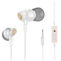 Căști Hoco HF1 Ceramic Earphone White Cu fir/ Personal