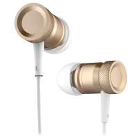 Наушники Rock Mula Белый Золотой Проводная/ Персональный