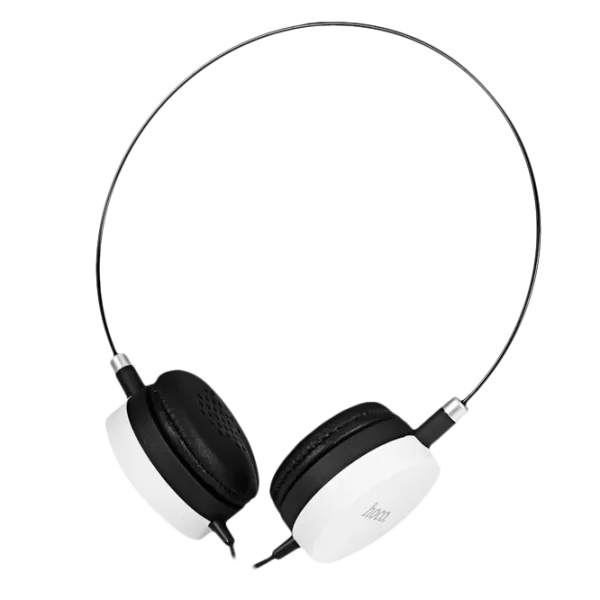 Căști Hoco W3 Headset Black White Cu fir/ Personal photo 1 Căști Hoco W3 Headset Black White Cu fir/ Personal photo 1