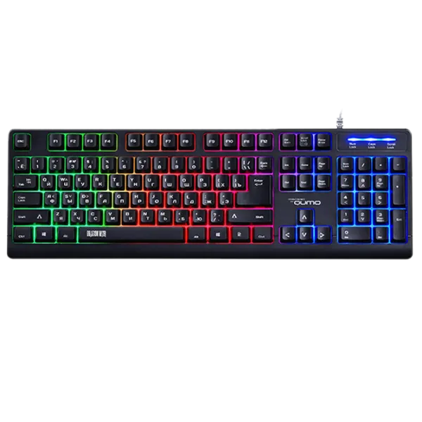 Tastatură Qumo Epic K42 Cu fir/ Black photo 1 Tastatură Qumo Epic K42 Cu fir/ Black photo 1