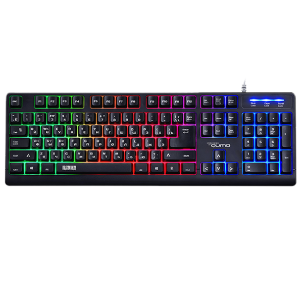 Tastatură Qumo Epic K42 Cu fir/ Black photo 1 Tastatură Qumo Epic K42 Cu fir/ Black photo 1