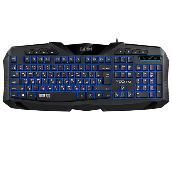 Клавиатура Qumo Daemon K40 Проводная/ Черный photo 1 Клавиатура Qumo Daemon K40 Проводная/ Черный photo 1