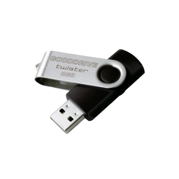 GoodRAM UTS3 TWISTER 8 GB Black photo 1