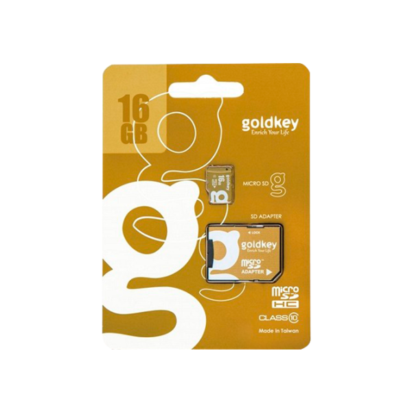 Memory Card Goldkey 16 ГБ MicroSD Card/ Class10 photo 1