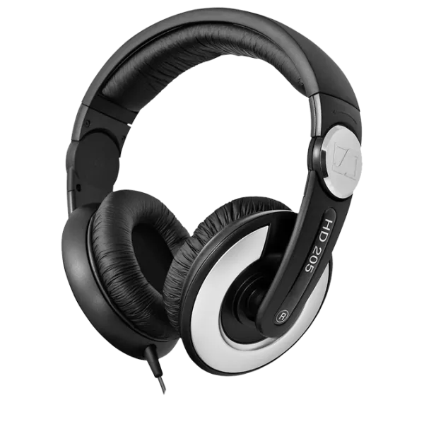 Căști Sennheiser HD 205 Silver Black Cu fir/ Personal photo 1