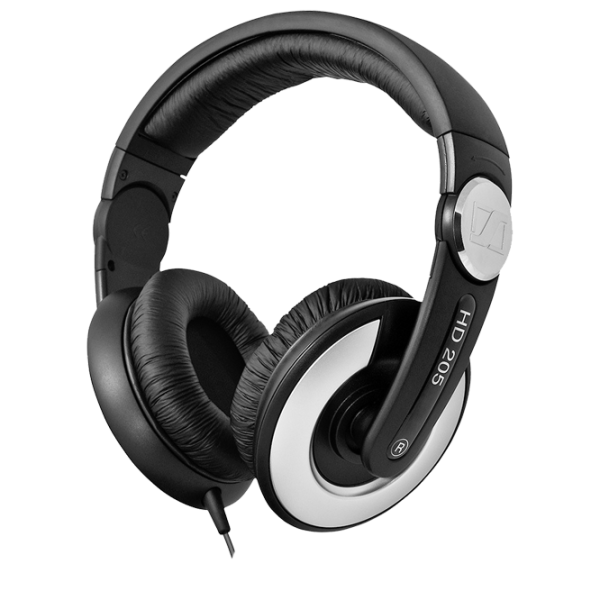 Căști Sennheiser HD 205 Silver Black Cu fir/ Personal photo 1