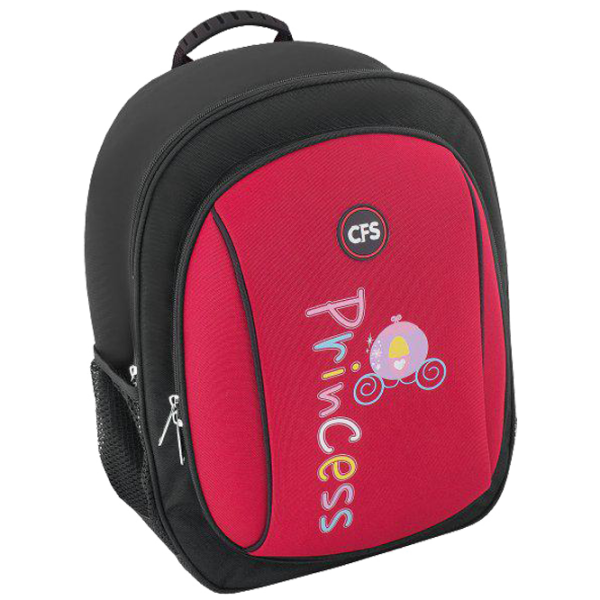 Ghiozdan pentru copii Cool For School Princess 15.4"/ Black Red/ 17 l photo 1