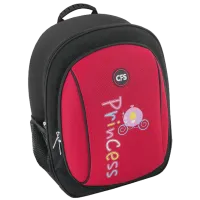 Рюкзак для детей Cool For School Princess 15.4"/ Черный Красный/ 17 л