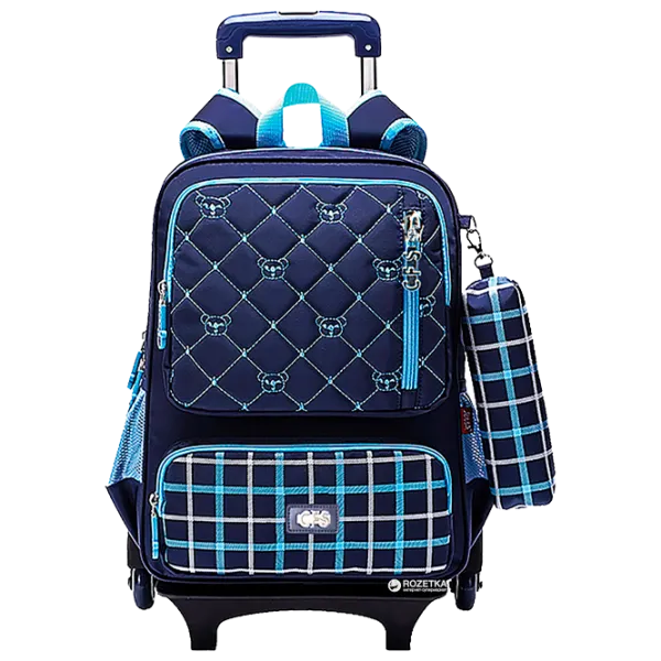 Рюкзак для детей Cool For School Trolley 17"/ Белый Синий/ 19 л photo 1