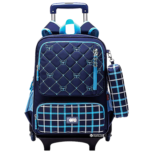 Рюкзак для детей Cool For School Trolley 17"/ Белый Синий/ 19 л photo 1