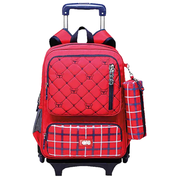 Ghiozdan pentru copii Cool For School Trolley 17"/ Blue Red/ 19 l photo 1