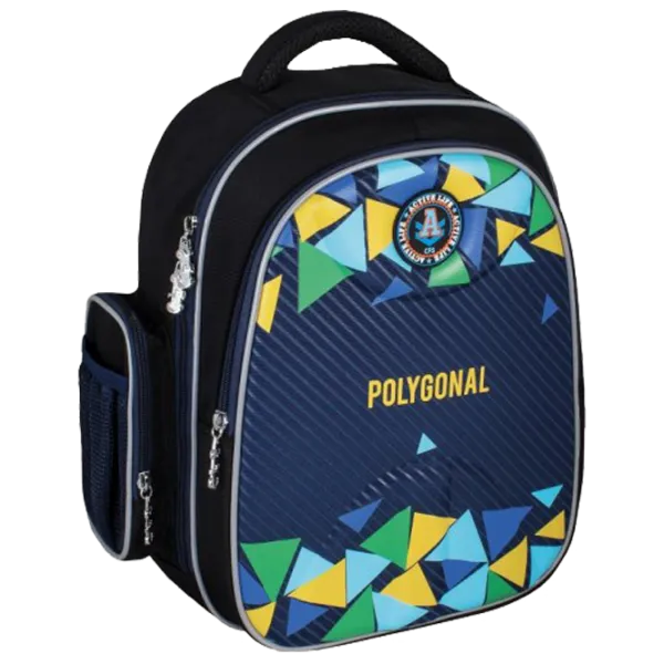 Рюкзак для детей Cool For School Polygonal 15"/ Синий Черный/ 15 л photo 1