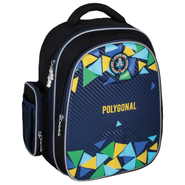 Рюкзак для детей Cool For School Polygonal 15"/ Синий Черный/ 15 л photo 1