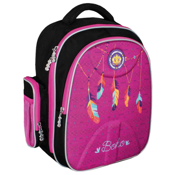 Ghiozdan pentru copii Cool For School Boho 15"/ Black Purple/ 16 l photo 1