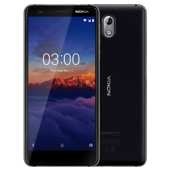 Nokia 3.1 2 ГБ/ 16 ГБ/ Dual SIM/ Черный photo 1