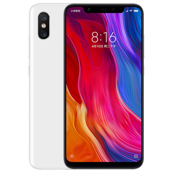 Xiaomi Mi 8 6 GB/ 64 GB/ Dual SIM/ White photo 1 Xiaomi Mi 8 6 GB/ 64 GB/ Dual SIM/ White photo 1