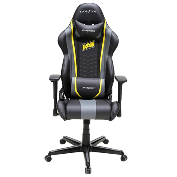 Игровое кресло DXRacer Racing Желтый Черный photo 1